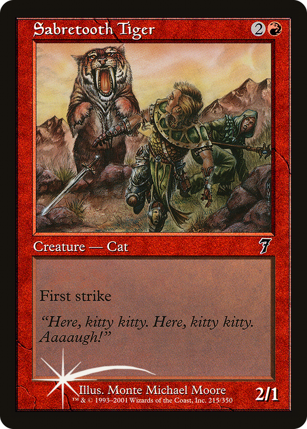 Sabretooth Tiger (7ed)