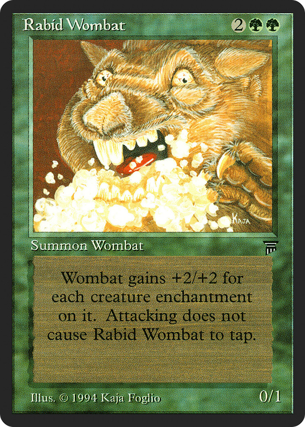 Rabid Wombat (leg)