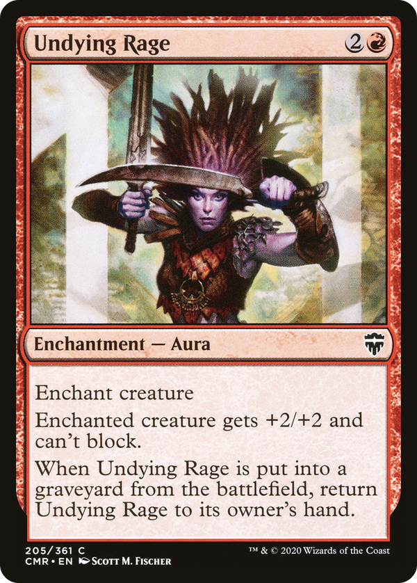 Undying Rage (cmr)