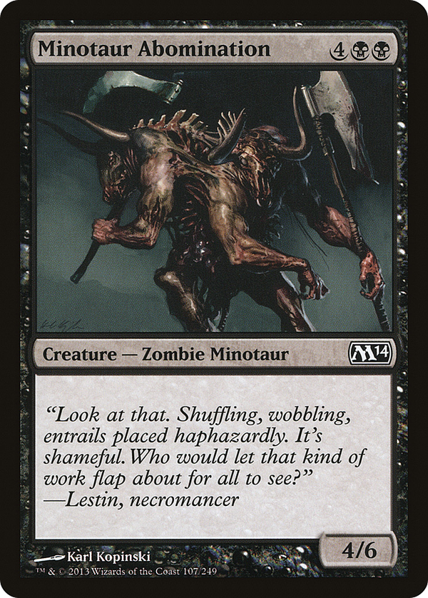 Minotaur Abomination (m14)