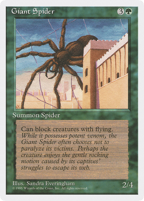 Giant Spider (4ed)