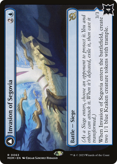 Invasion of Segovia // Caetus, Sea Tyrant of Segovia