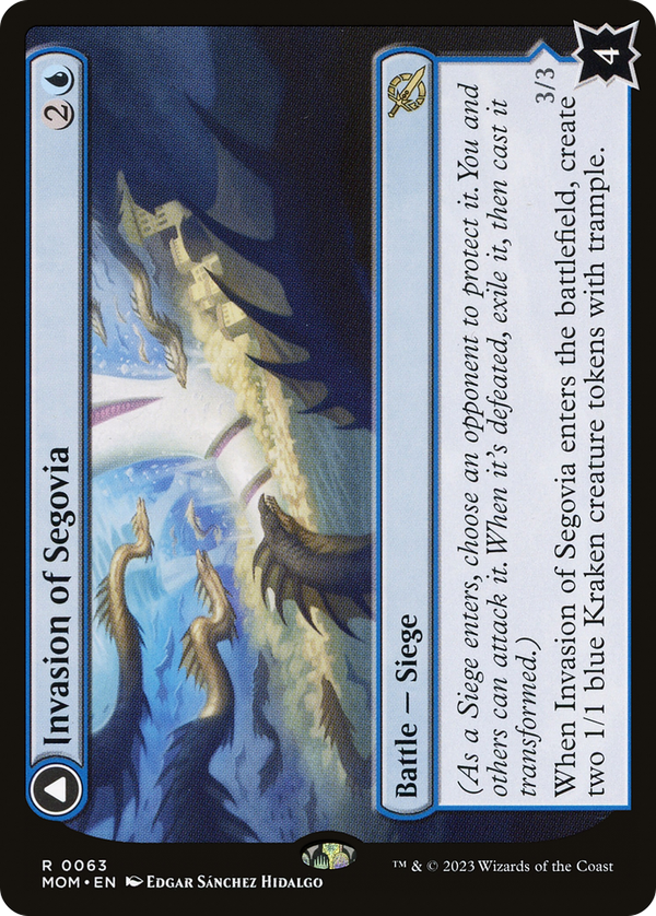 Invasion of Segovia // Caetus, Sea Tyrant of Segovia (mom)