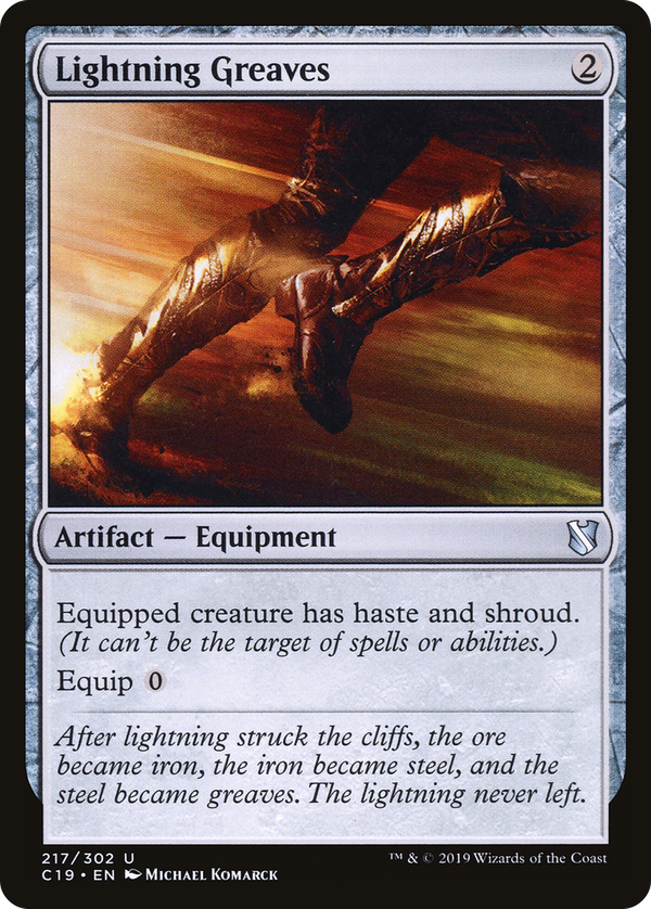 Lightning Greaves (c19)