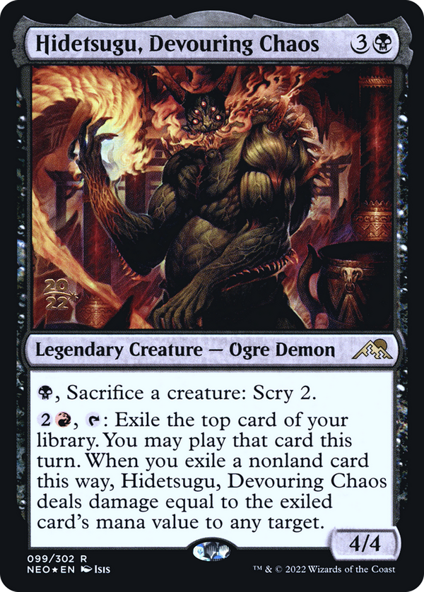 Hidetsugu, Devouring Chaos (pneo)