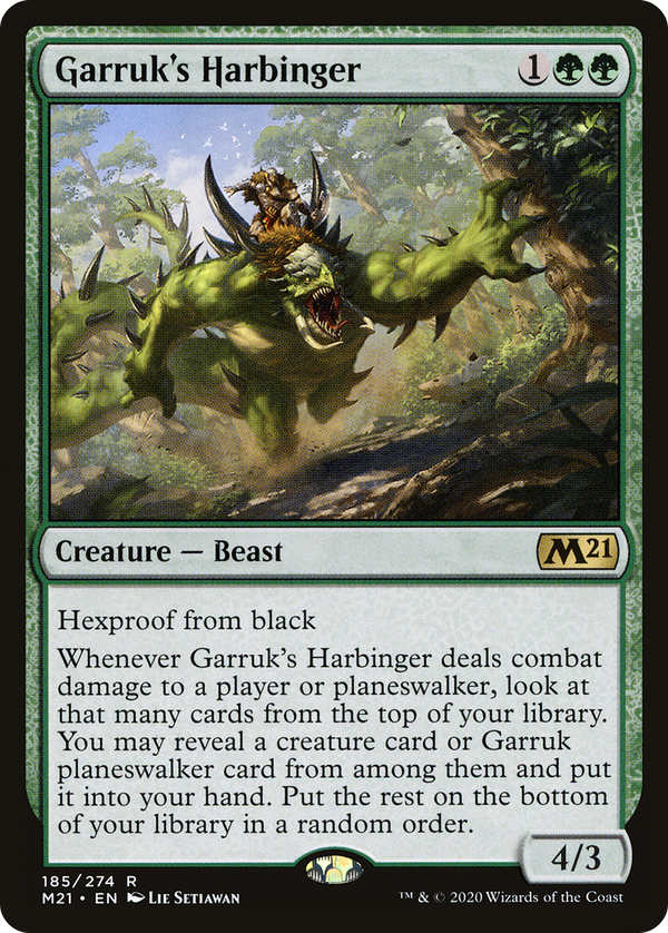 Garruk's Harbinger (m21)