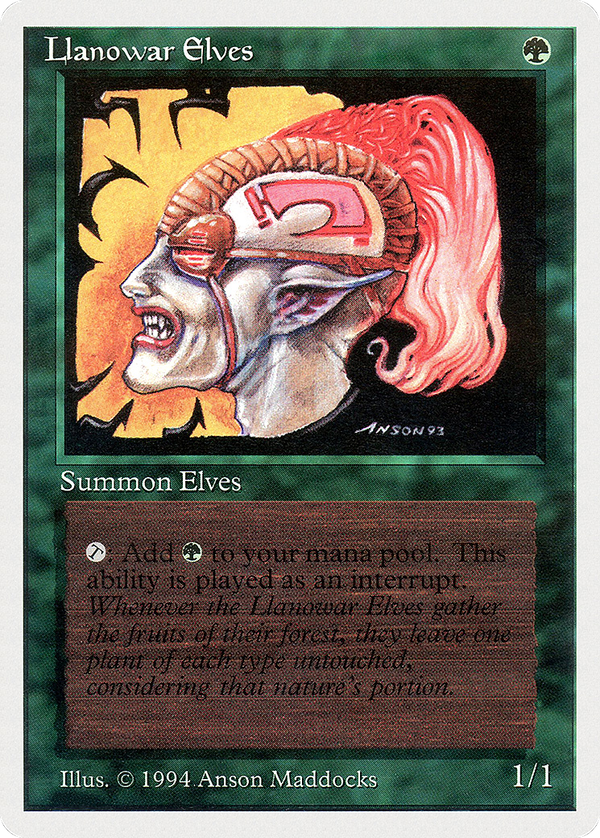 Llanowar Elves (sum)
