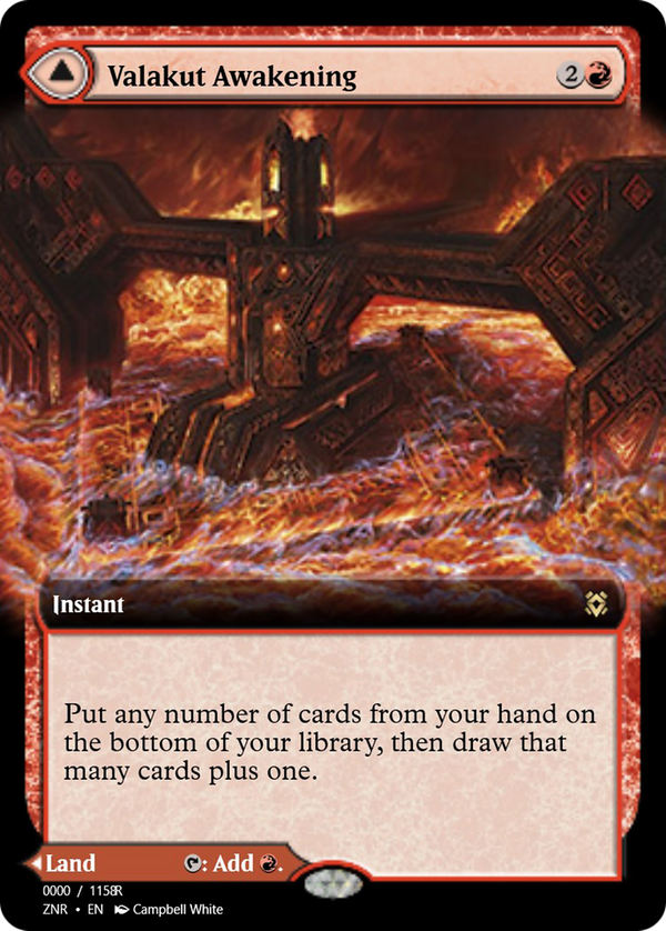 Valakut Awakening // Valakut Stoneforge (prm)