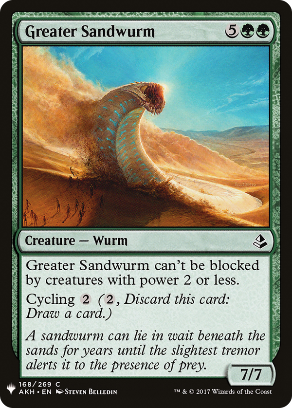 Greater Sandwurm (plst)