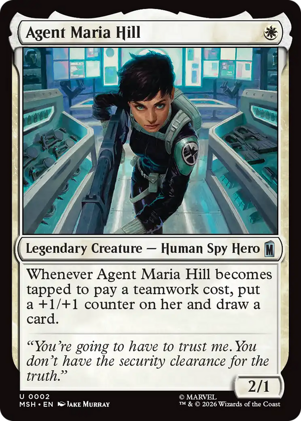 Agent Maria Hill (msh)