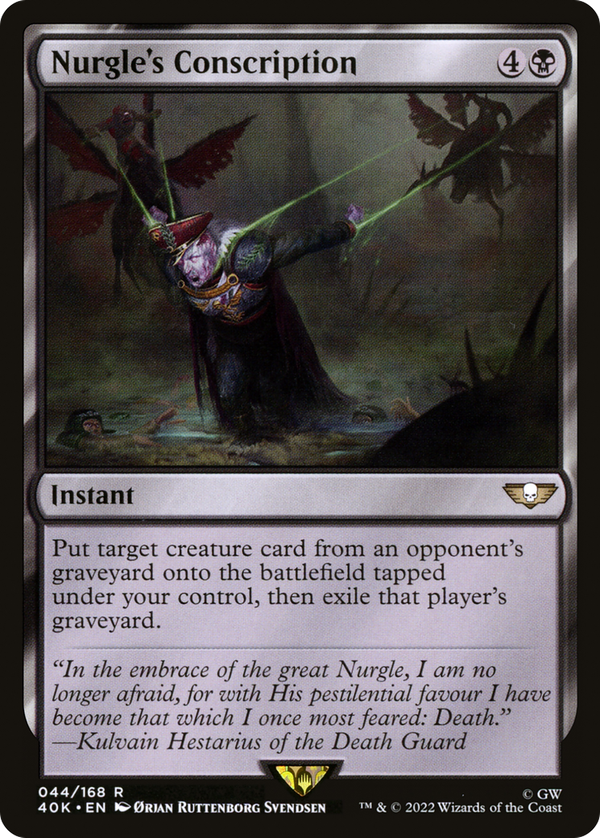Nurgle's Conscription (40k)