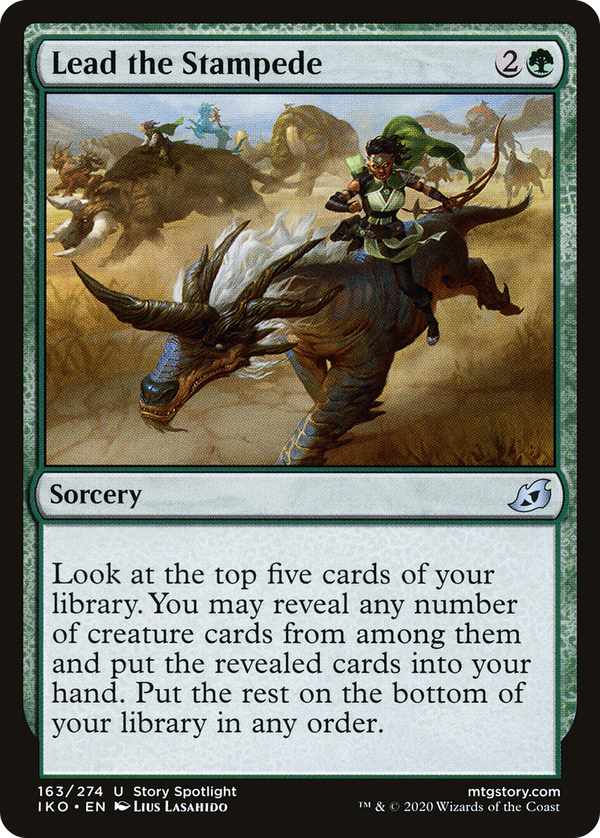 Lead the Stampede (iko)
