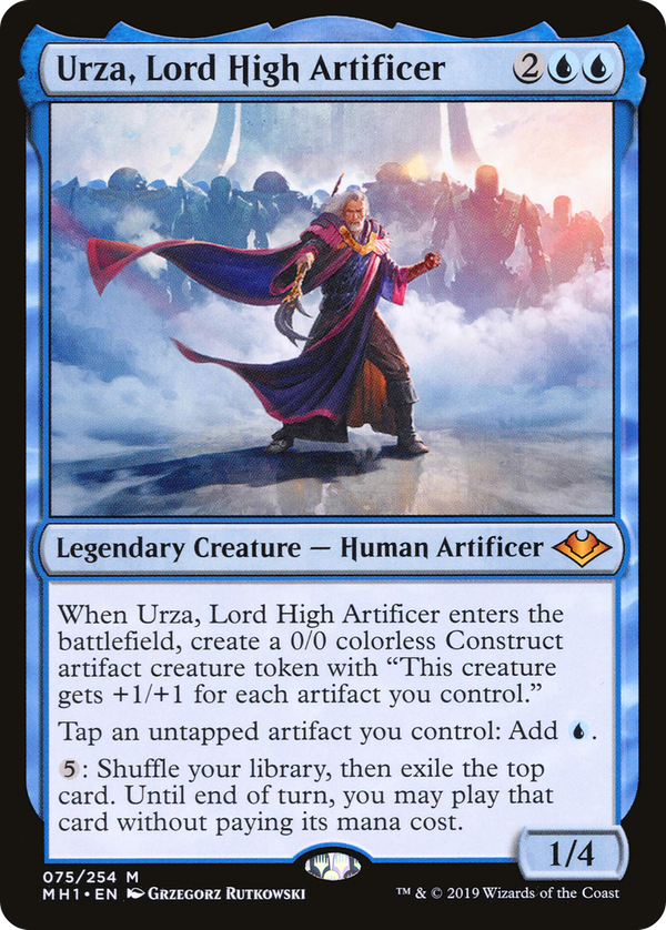 Urza, Lord High Artificer (mh1)