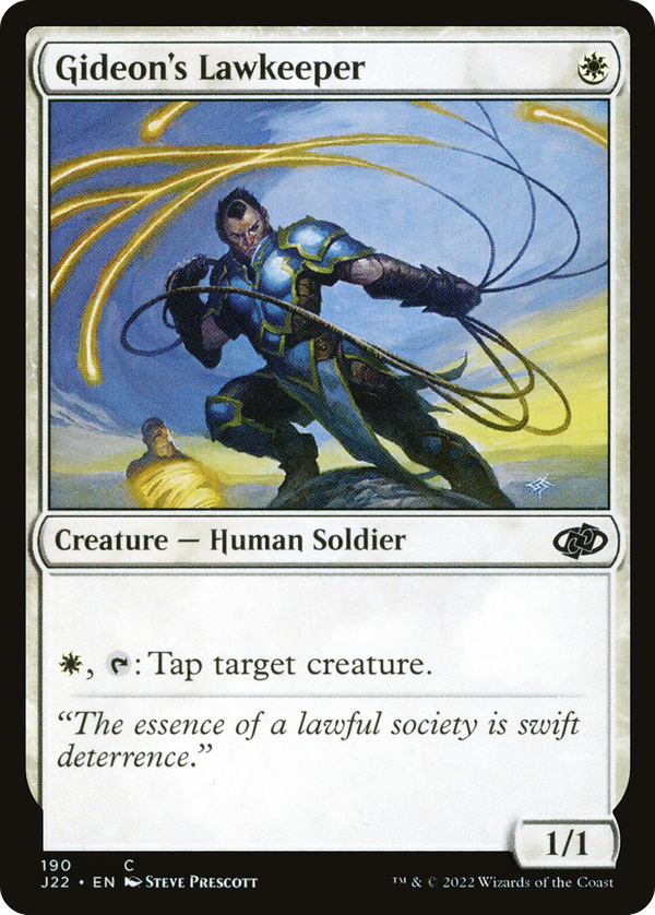 Gideon's Lawkeeper (j22)