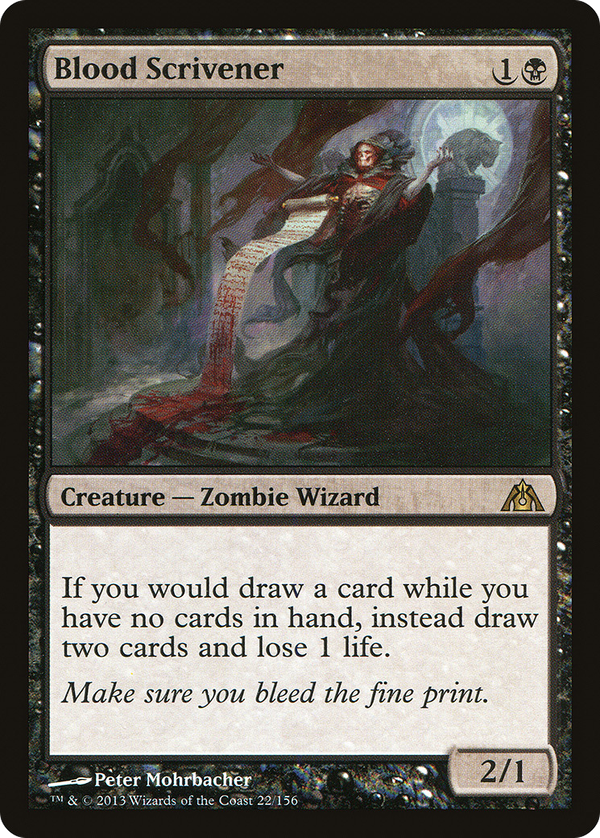 Blood Scrivener (dgm)