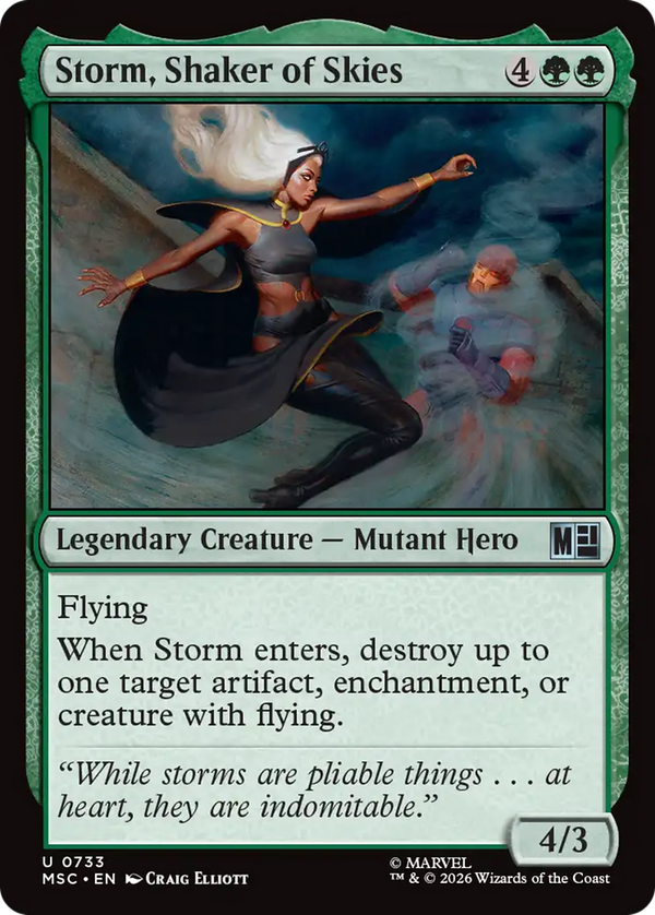 Storm, Shaker of Skies (msc)