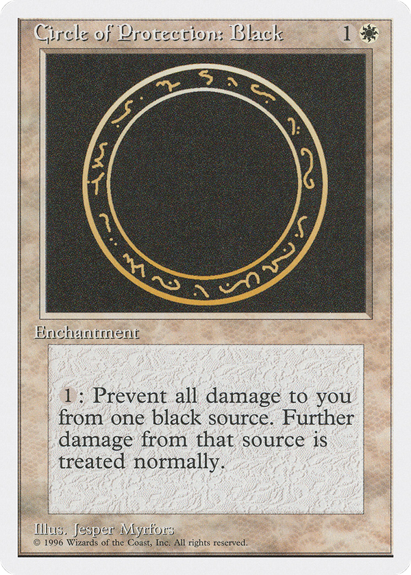 Circle of Protection: Black (itp)