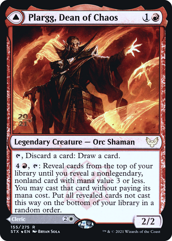 Plargg, Dean of Chaos // Augusta, Dean of Order (pstx)