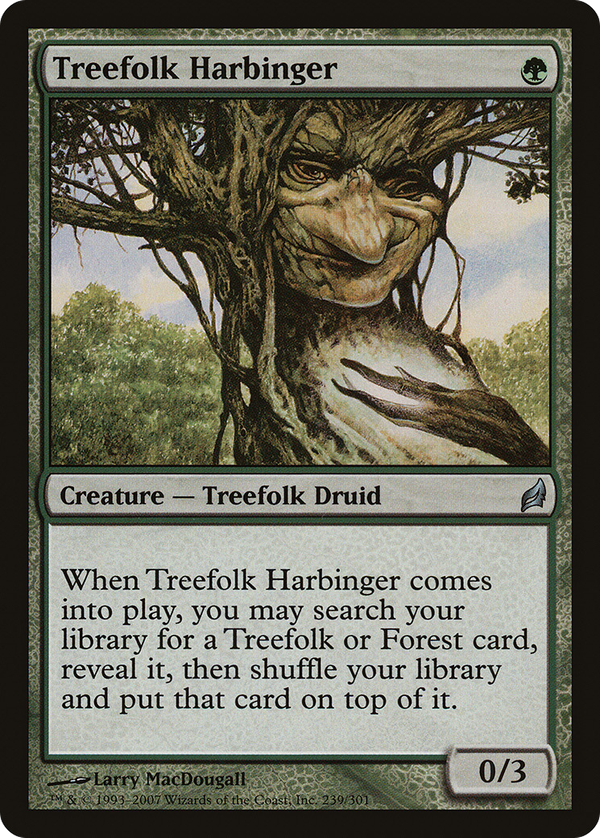 Treefolk Harbinger (lrw)