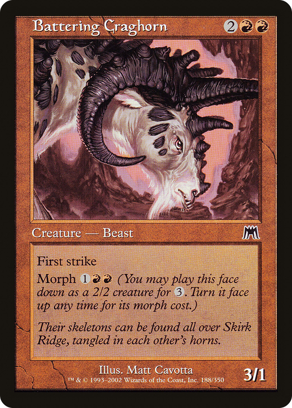 Battering Craghorn (ons)