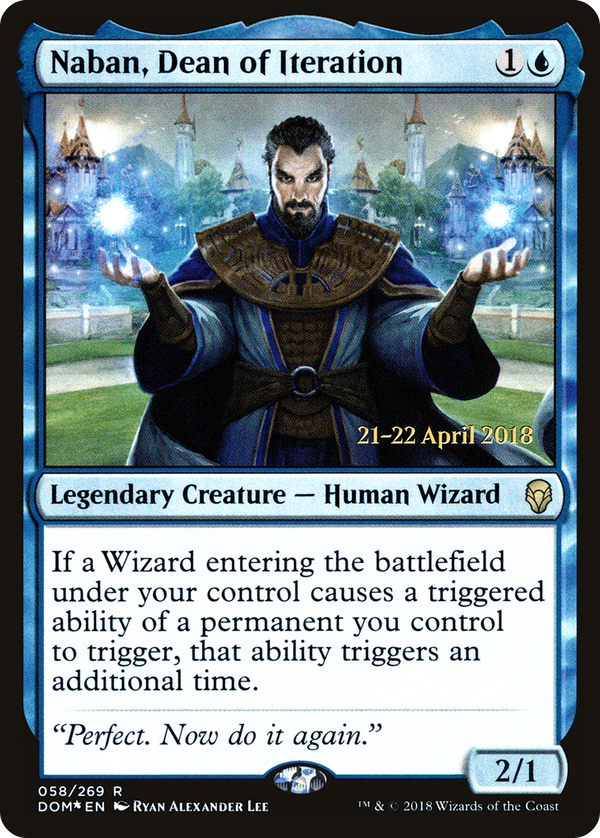 Naban, Dean of Iteration (pdom)