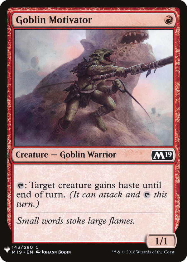 Goblin Motivator (plst)