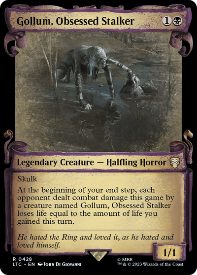Gollum, Obsessed Stalker