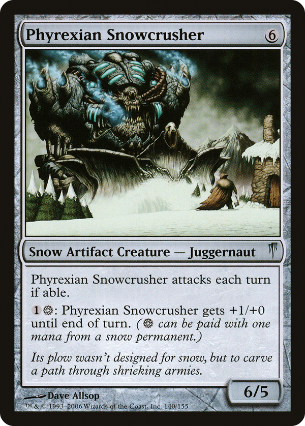Phyrexian Snowcrusher (csp)