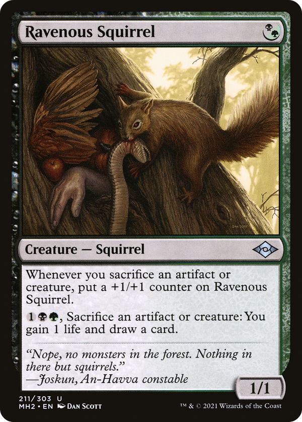 Ravenous Squirrel (mh2)