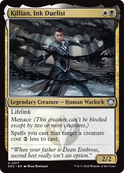 Killian, Ink Duelist