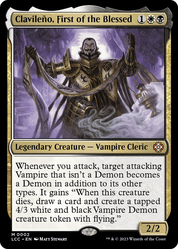 Clavileño, First of the Blessed (lcc)