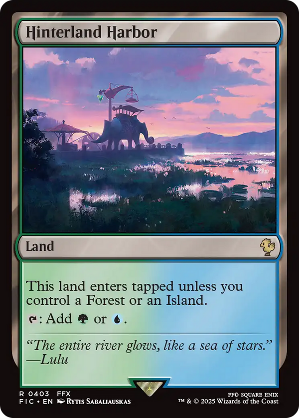 Hinterland Harbor (fic)