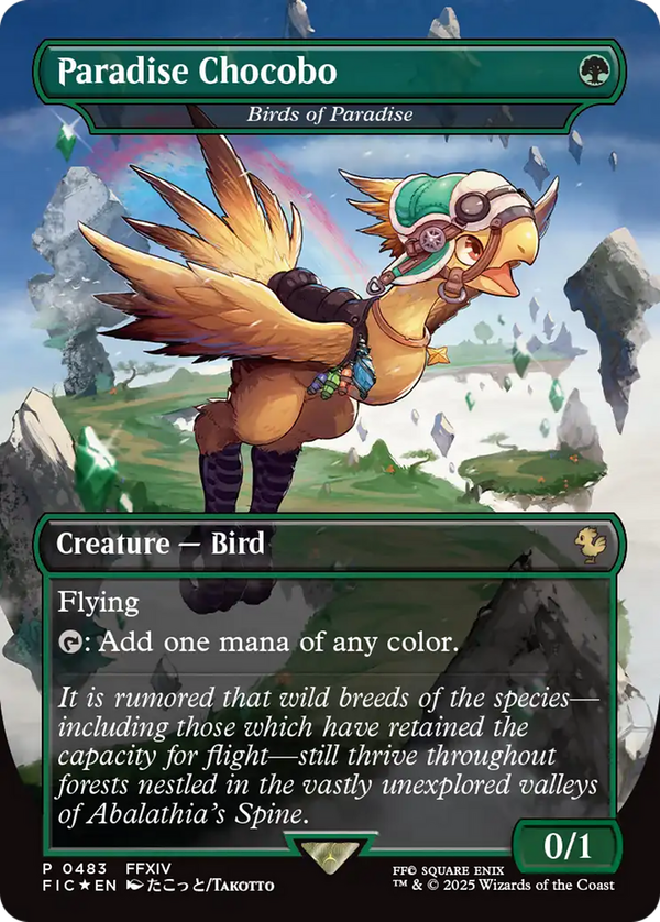 Birds of Paradise (fic)