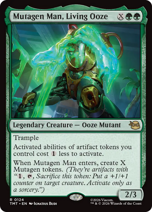 Mutagen Man, Living Ooze (tmt)
