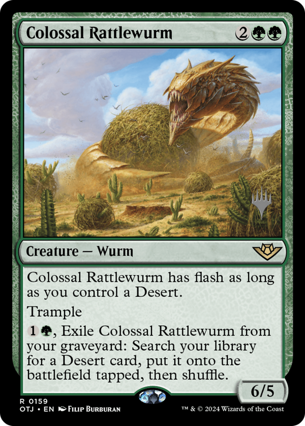 Colossal Rattlewurm (potj)