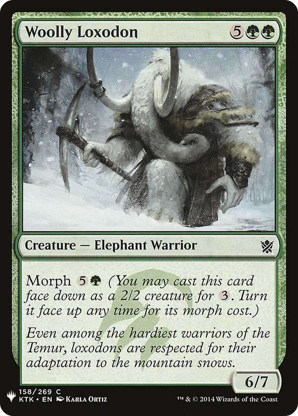 Woolly Loxodon (plst)