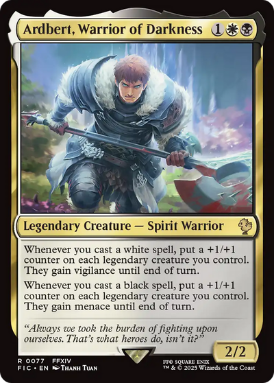 Ardbert, Warrior of Darkness