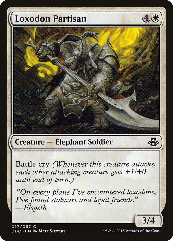 Loxodon Partisan (ddo)