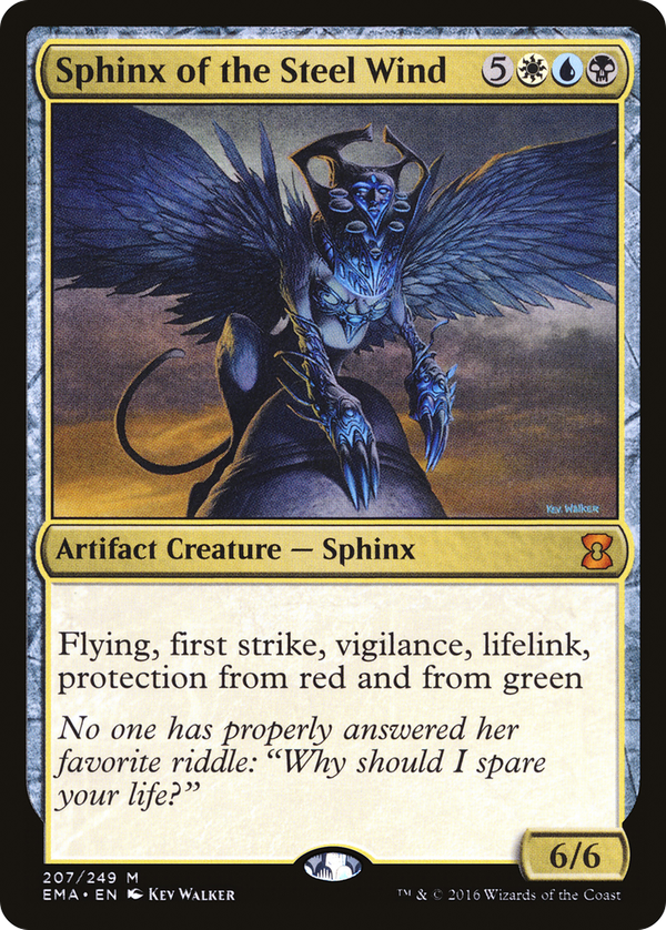 Sphinx of the Steel Wind (ema)