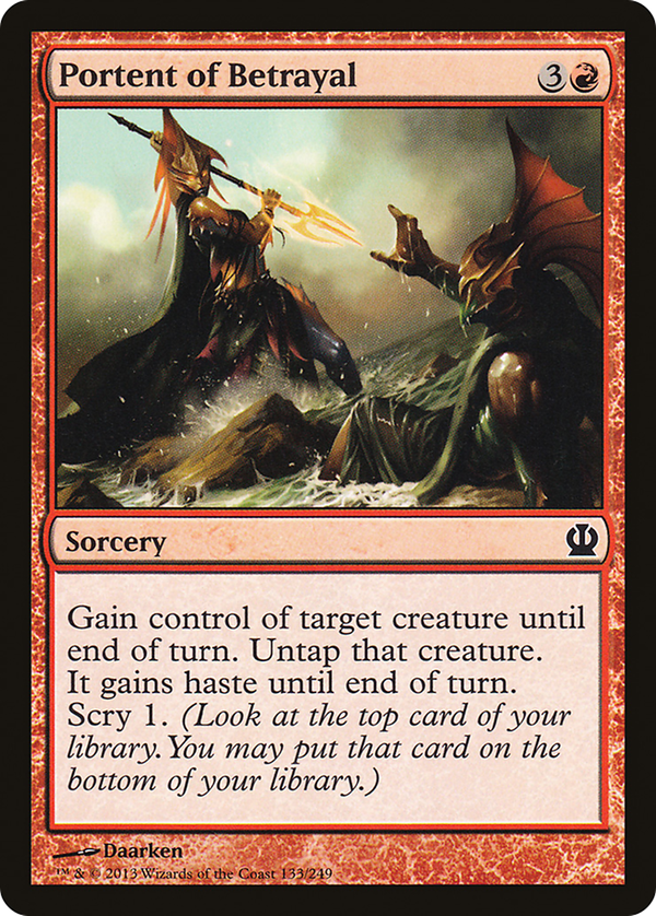 Portent of Betrayal (ths)