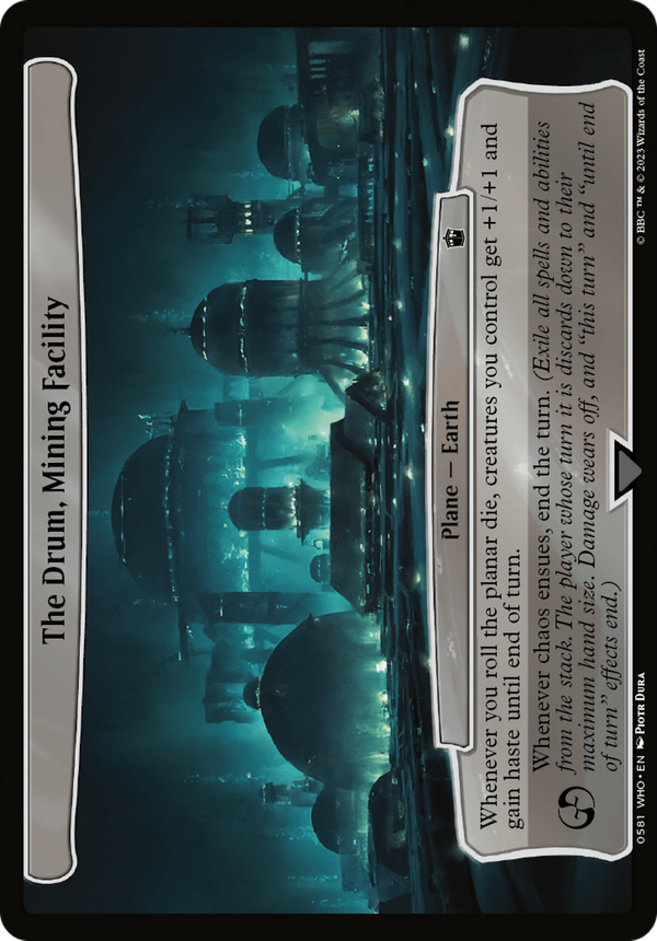 The Drum, Mining Facility (who)