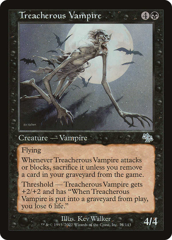 Treacherous Vampire (jud)