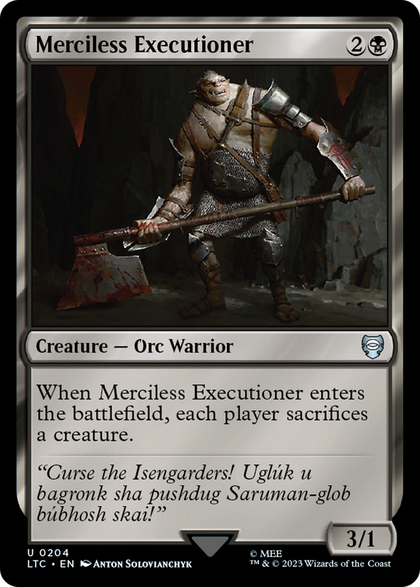 Merciless Executioner (ltc)