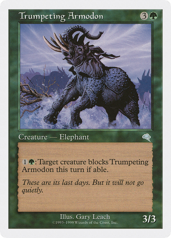 Trumpeting Armodon (brb)