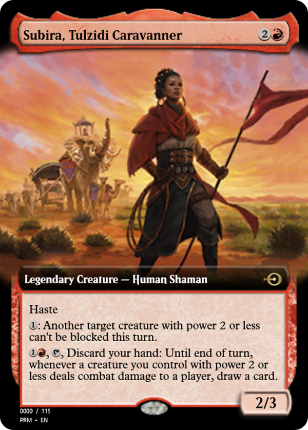 Subira, Tulzidi Caravanner (prm)