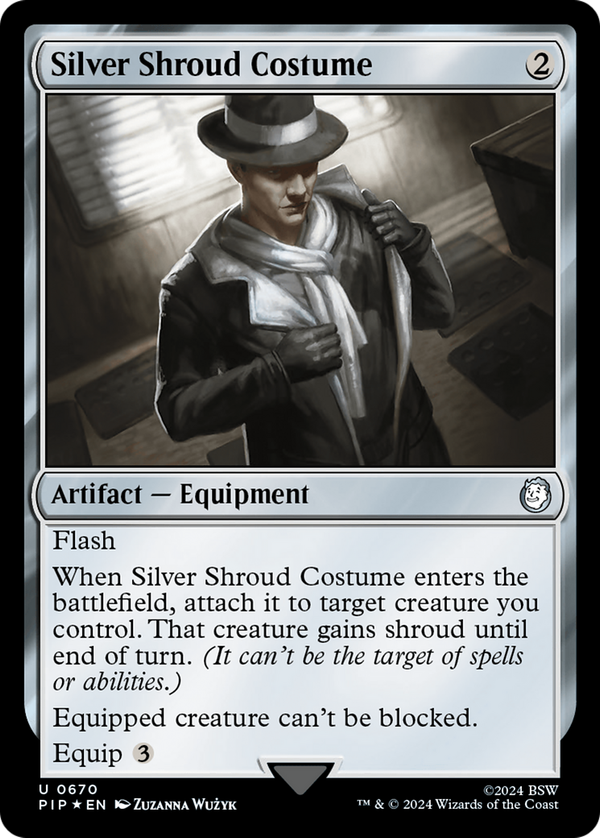 Silver Shroud Costume (pip)