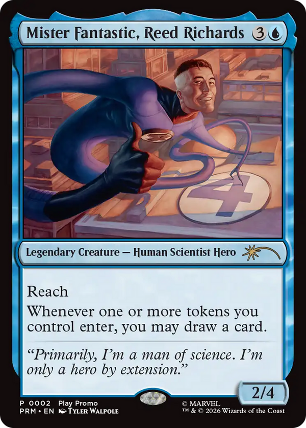 Mister Fantastic, Reed Richards (pw26)