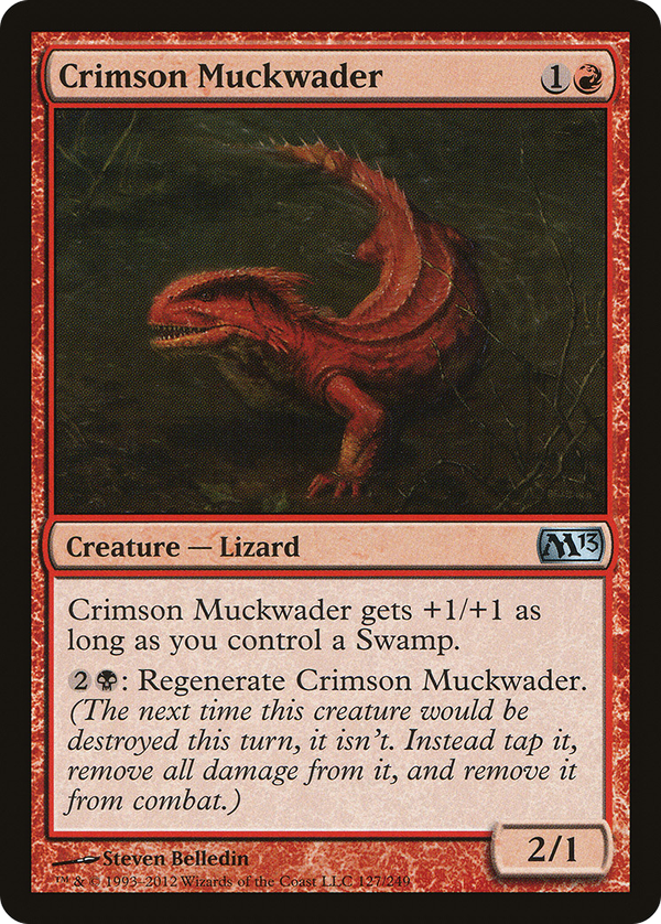 Crimson Muckwader (m13)