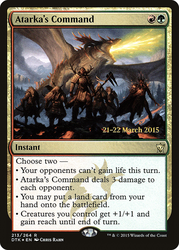 Atarka's Command (pdtk)