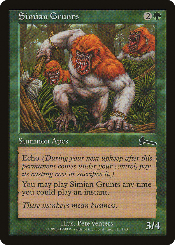 Simian Grunts (ulg)